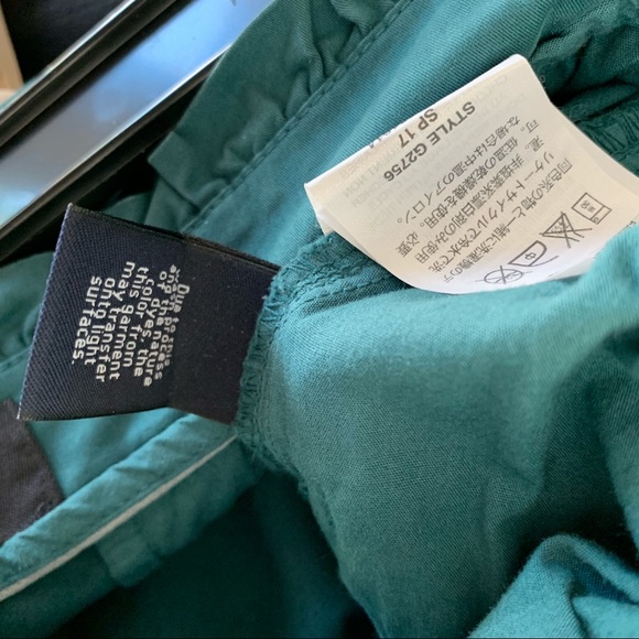 J.Crew Chino Green Ruffle Waist #G2756 8 Tall - Picture 6 of 6